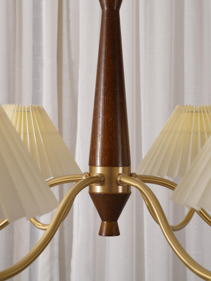 Pleated Chandelier - Vakkerlight