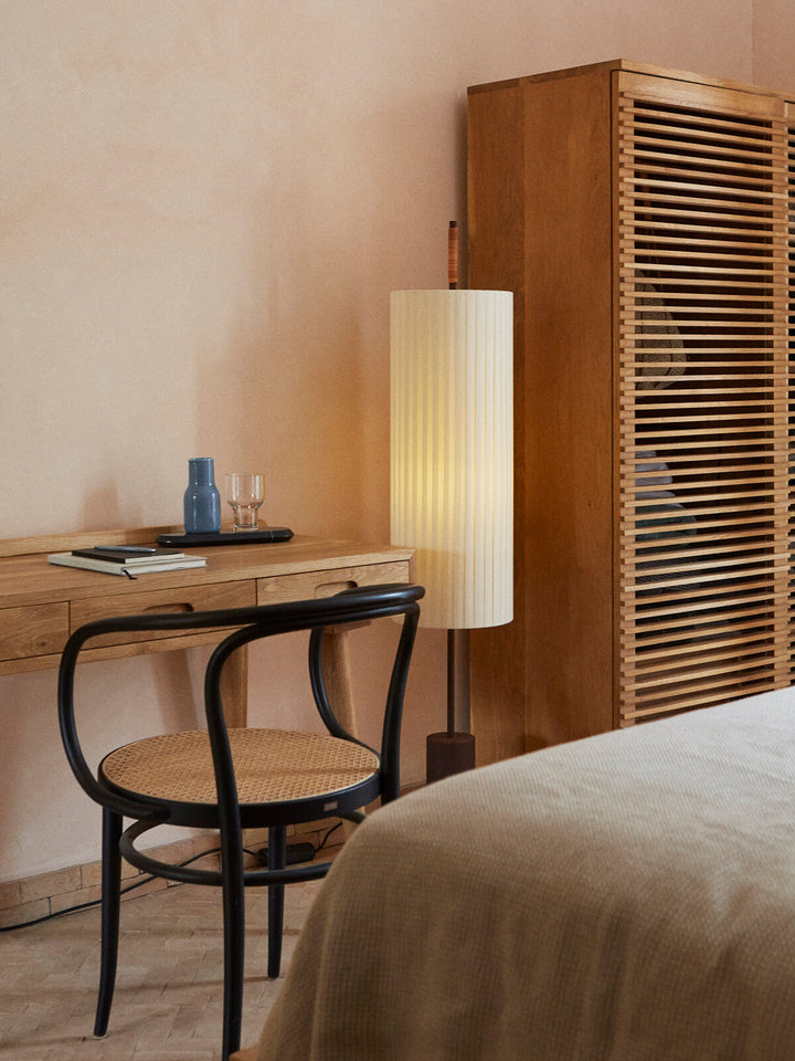 Pleated Cylinder Floor Lamp - Vakkerlight