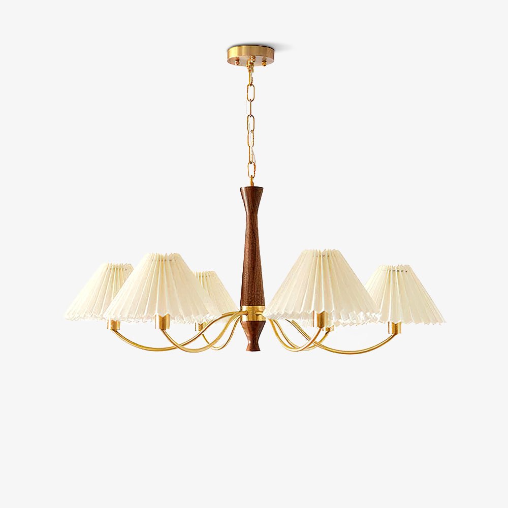 Pleated Chandelier - Vakkerlight