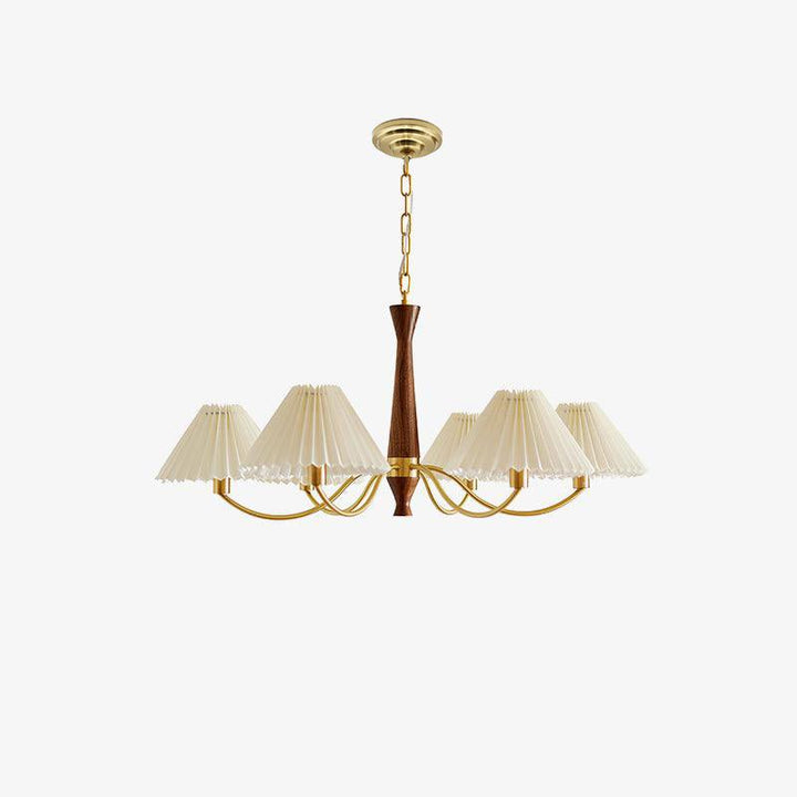 Pleated Chandelier - Vakkerlight