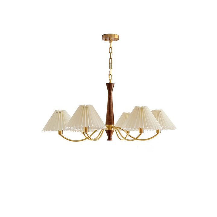 Pleated Chandelier - Vakkerlight