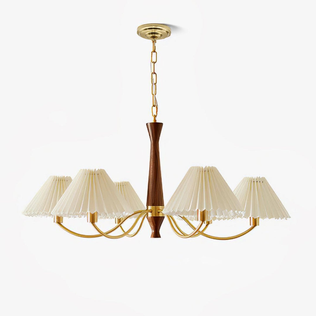 Pleated Chandelier - Vakkerlight