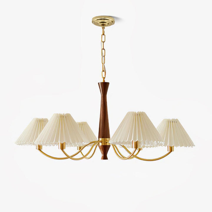 Pleated Chandelier - Vakkerlight