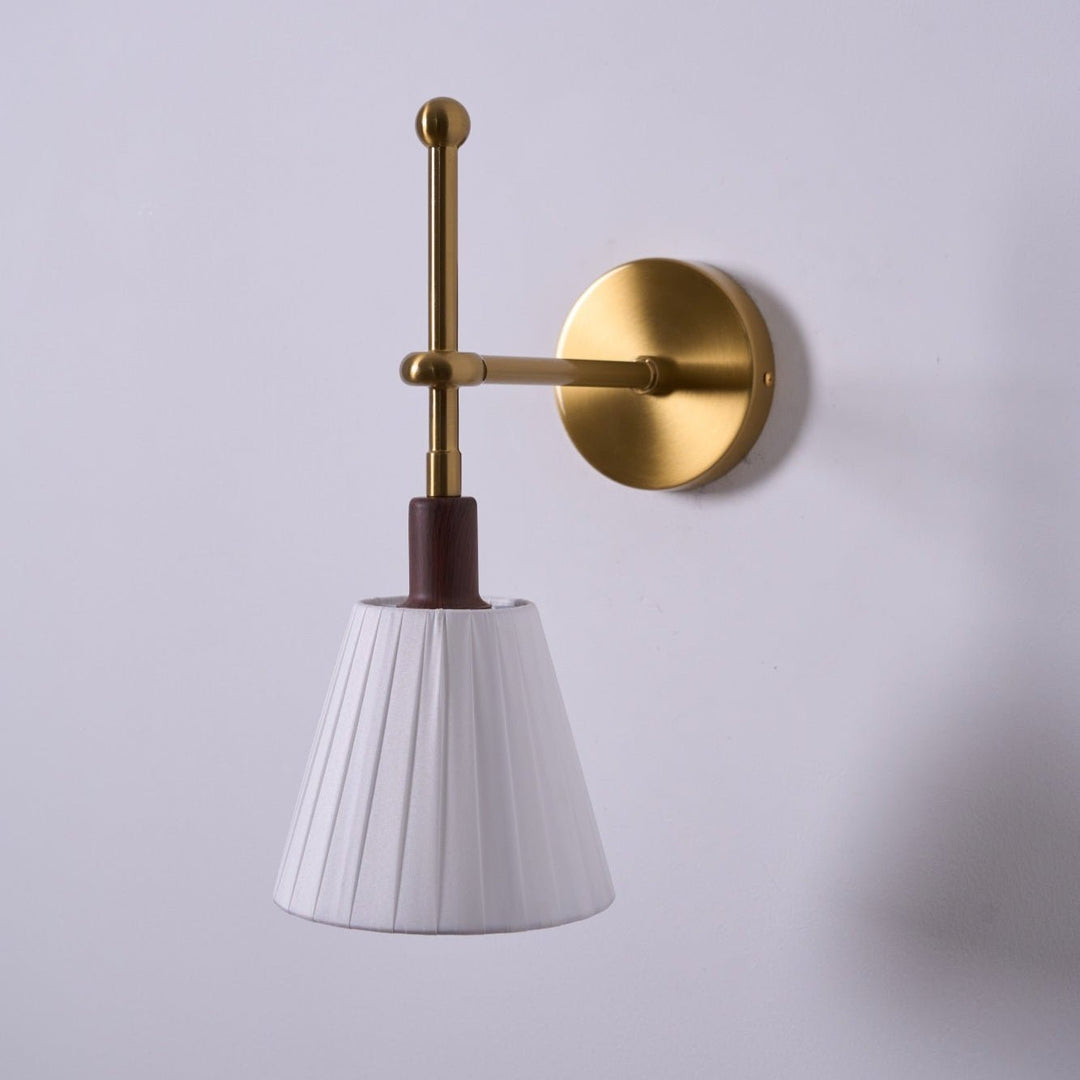 Pleated Fabric Wall Lamp - Vakkerlight