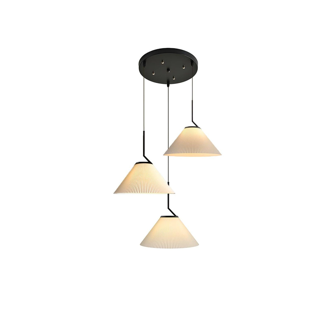 Pleated Skirt Pendant Light - Vakkerlight