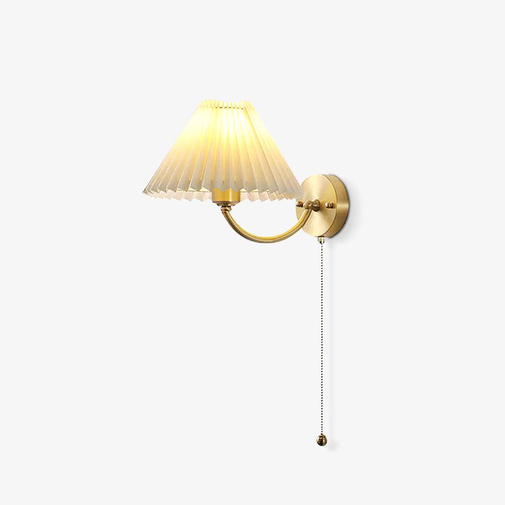 Pleated Wall Lamp - Vakkerlight