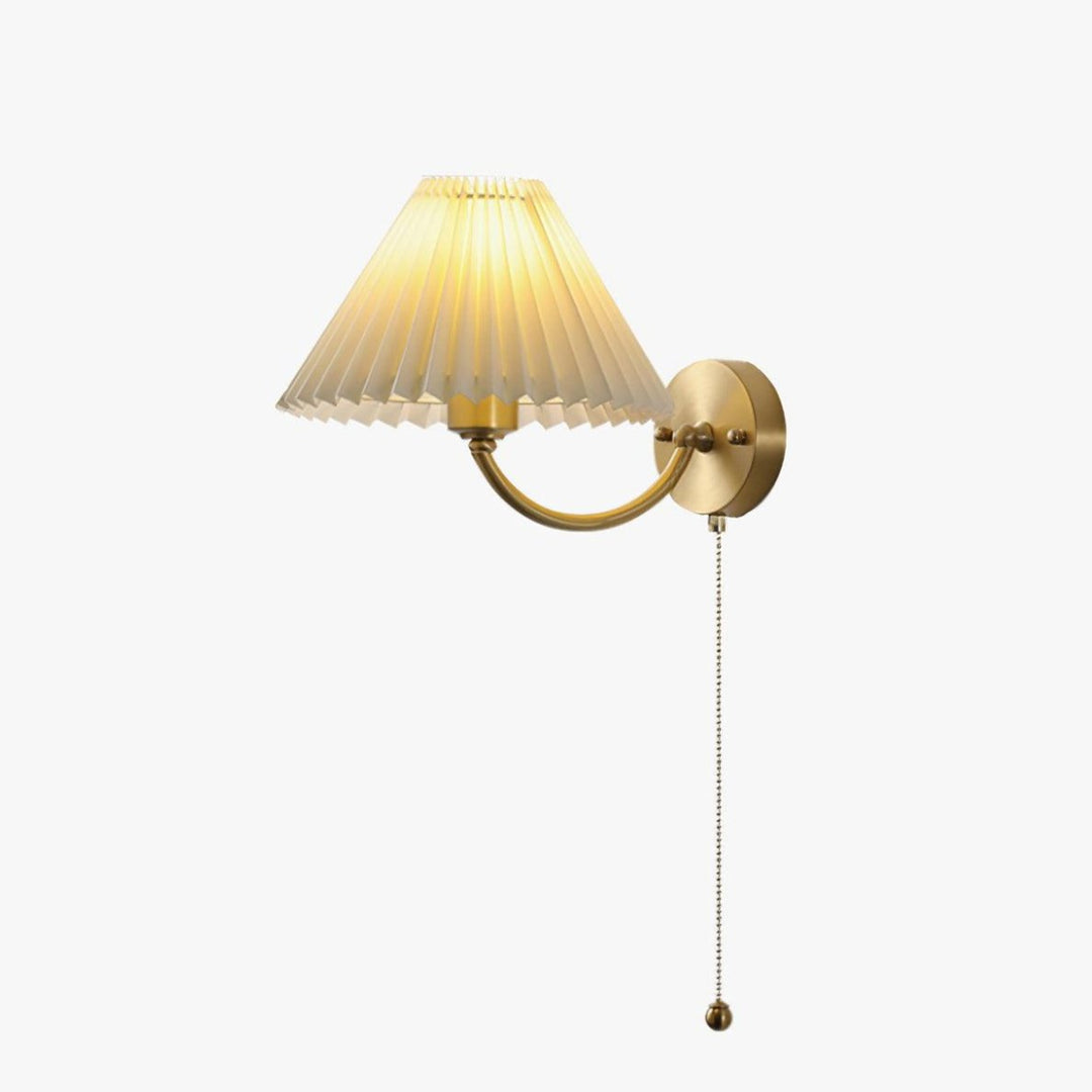 Pleated Wall Lamp - Vakkerlight