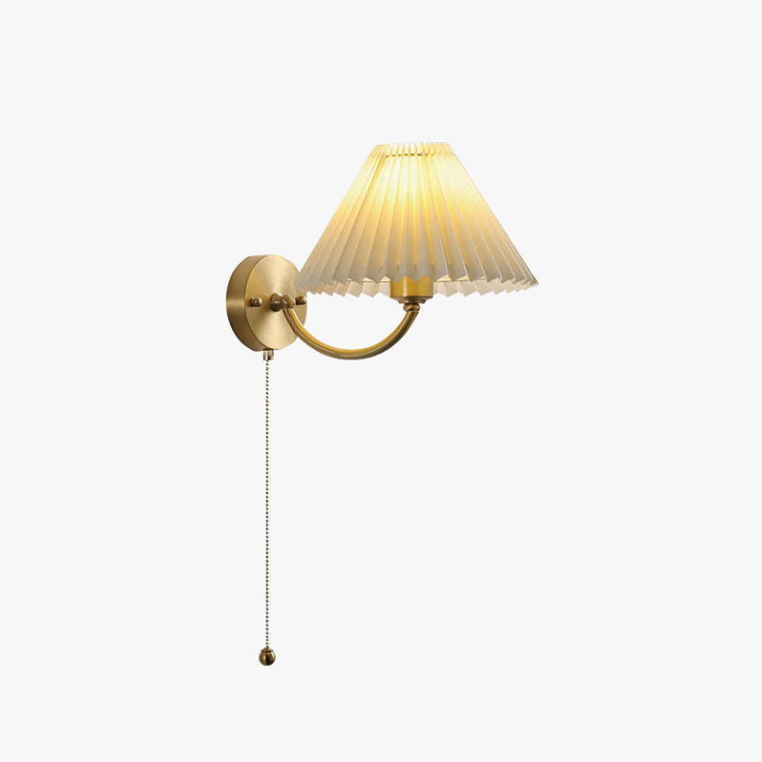 Pleated Wall Lamp - Vakkerlight