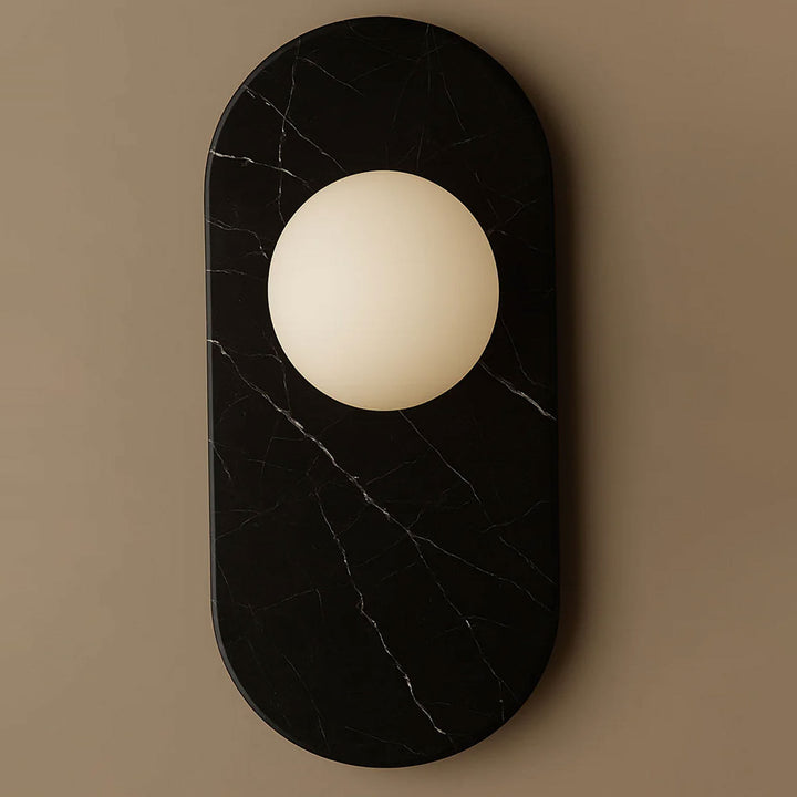 Plinto Marble Wall Sconce