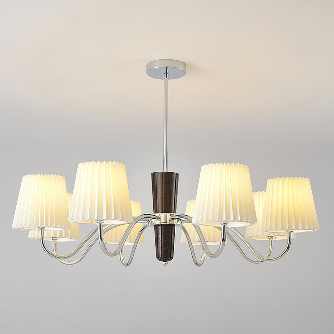 Plisse Chandelier - Vakkerlight