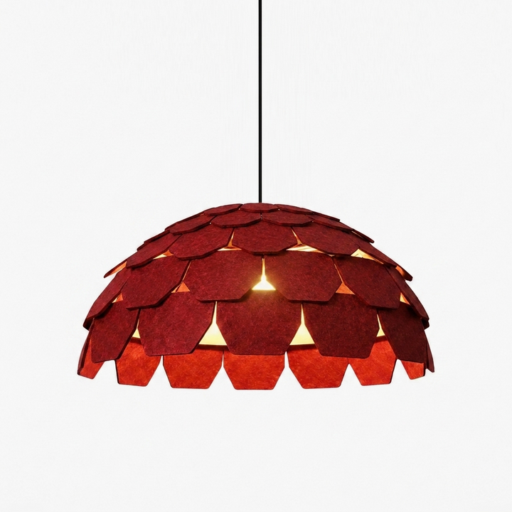 Plume Felt Pendant Lamp