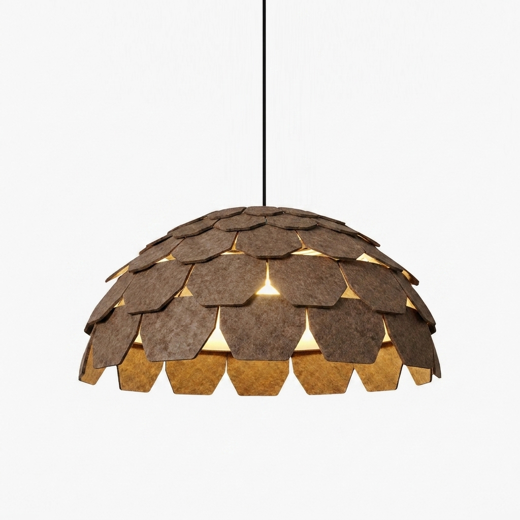Plume Felt Pendant Lamp