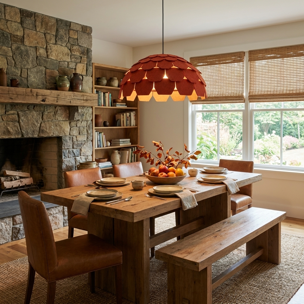 Plume Felt Pendant Lamp