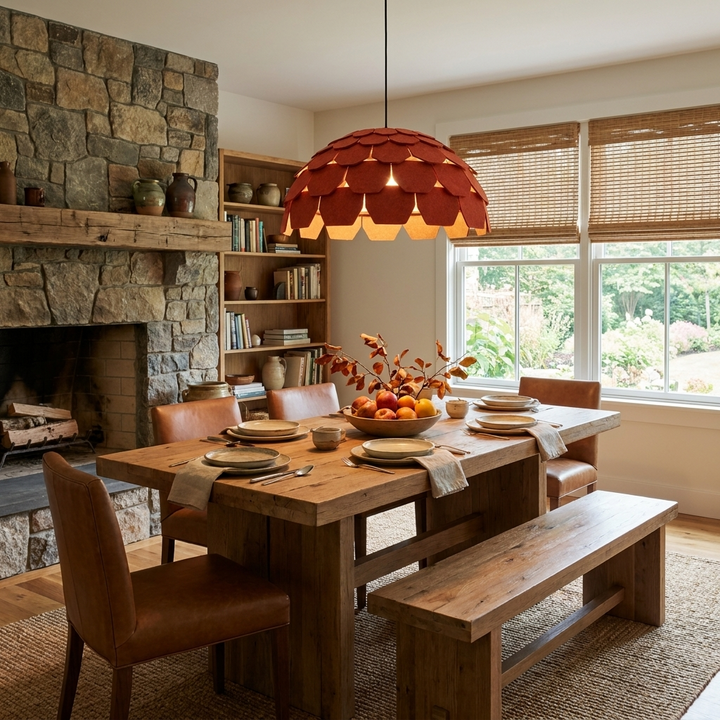 Plume Felt Pendant Lamp