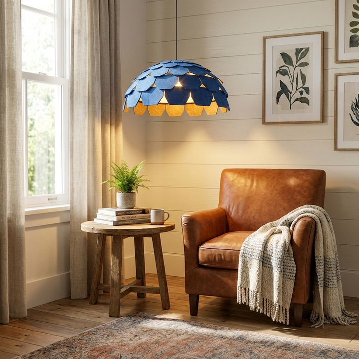 Plume Felt Pendant Lamp