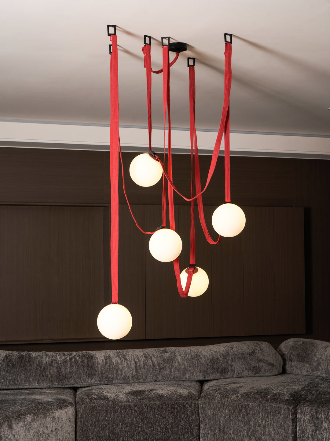Multiple Belt Art Pendant Light - Vakkerlight