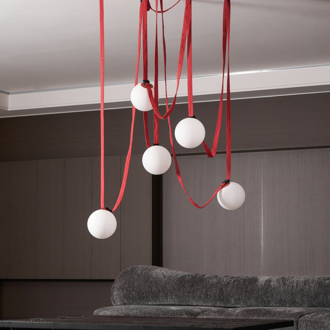 Multiple Belt Art Pendant Light - Vakkerlight