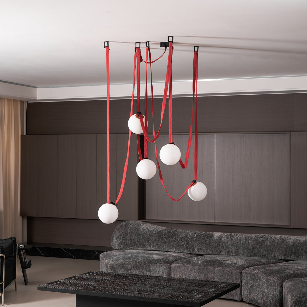 Multiple Belt Art Pendant Light - Vakkerlight