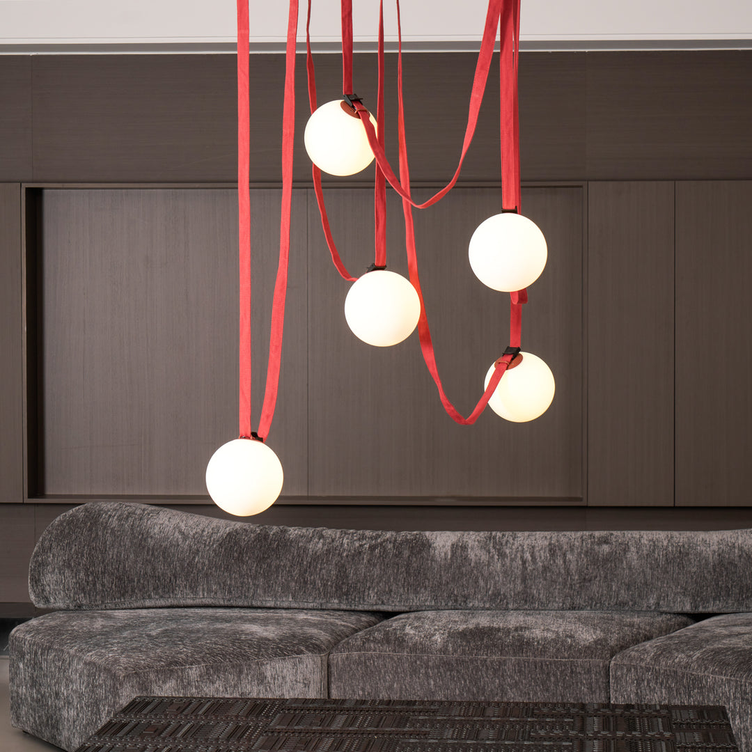 Multiple Belt Art Pendant Light - Vakkerlight