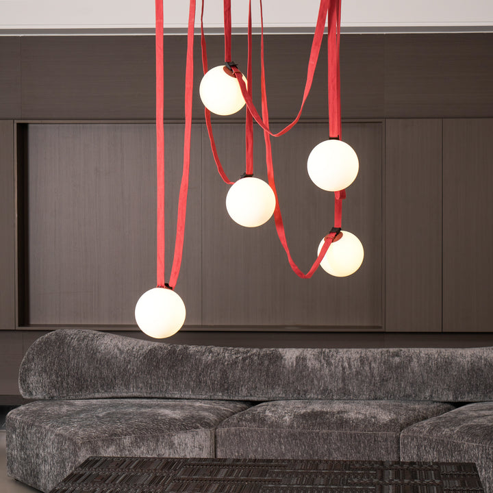 Multiple Belt Art Pendant Light - Vakkerlight