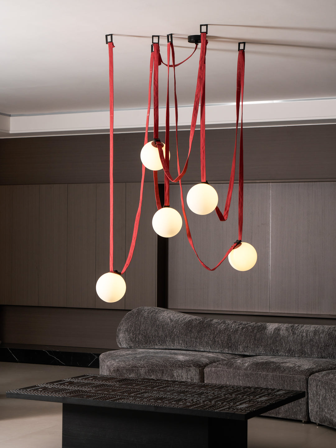 Multiple Belt Art Pendant Light - Vakkerlight