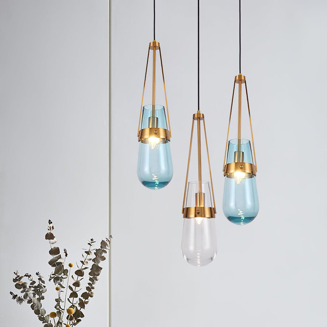 Poble Glass Pendant Light - Vakkerlight