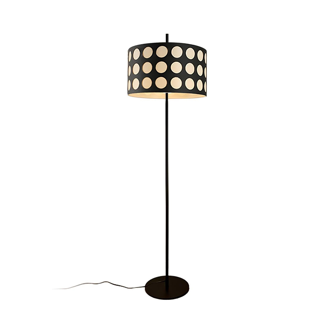 Polka Arc Fabric Floor Lamp - Vakkerlight