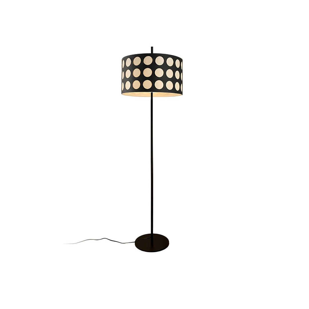 Polka Arc Fabric Floor Lamp - Vakkerlight