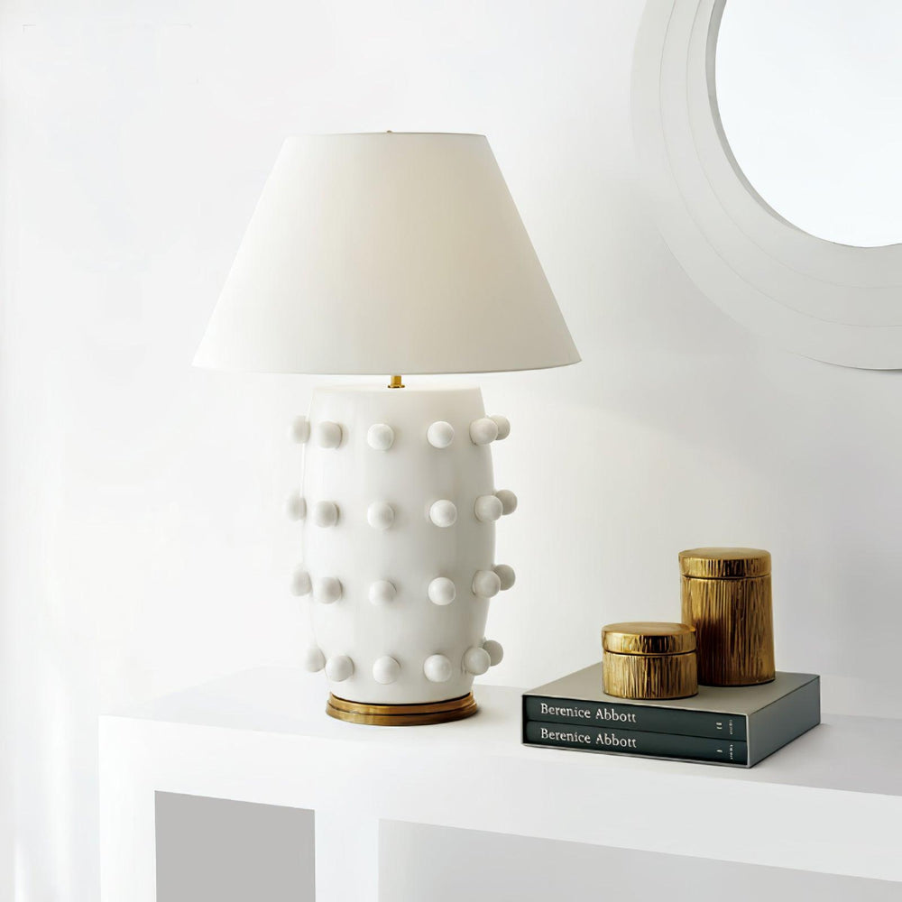 Polka Dot Porcelain Table Lamp - Vakkerlight