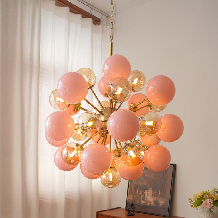 Pomelia Glass Globe Sputnik Chandelier - Vakkerlight