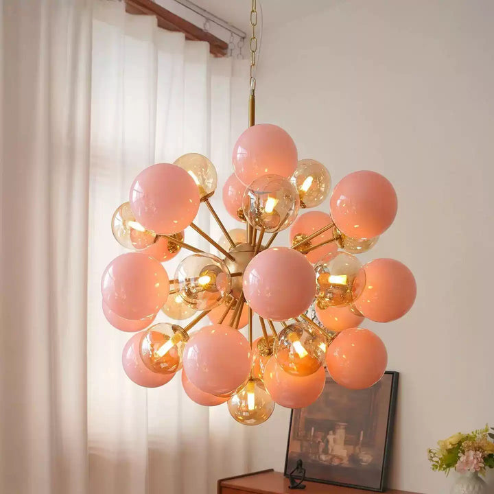 Pomelia Glass Globe Sputnik Chandelier - Vakkerlight
