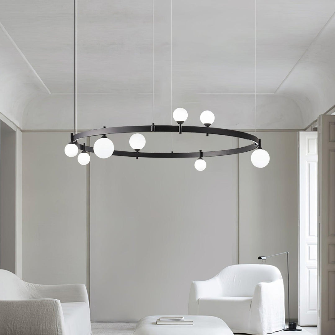 Pomi Round Chandelier - Vakkerlight