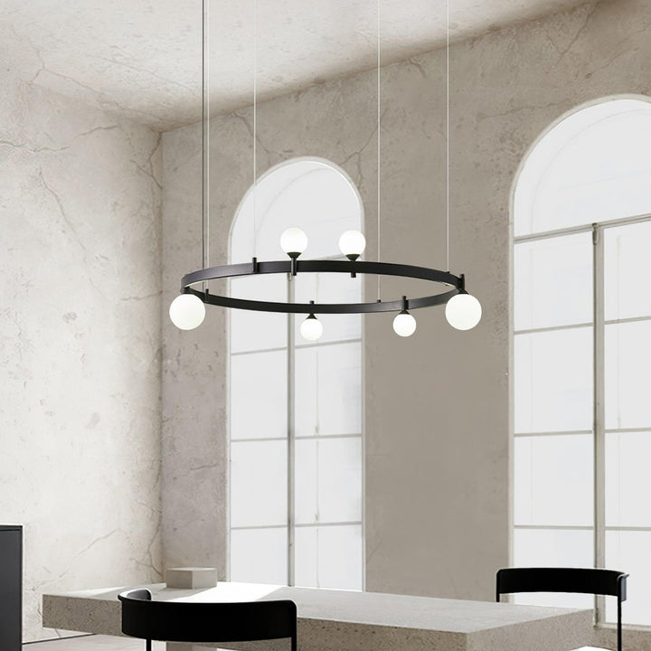 Pomi Round Chandelier - Vakkerlight