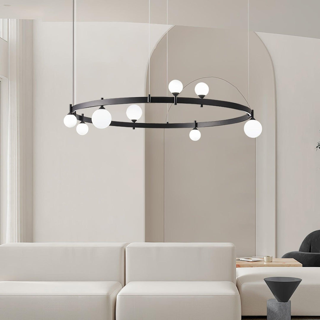 Pomi Round Chandelier - Vakkerlight