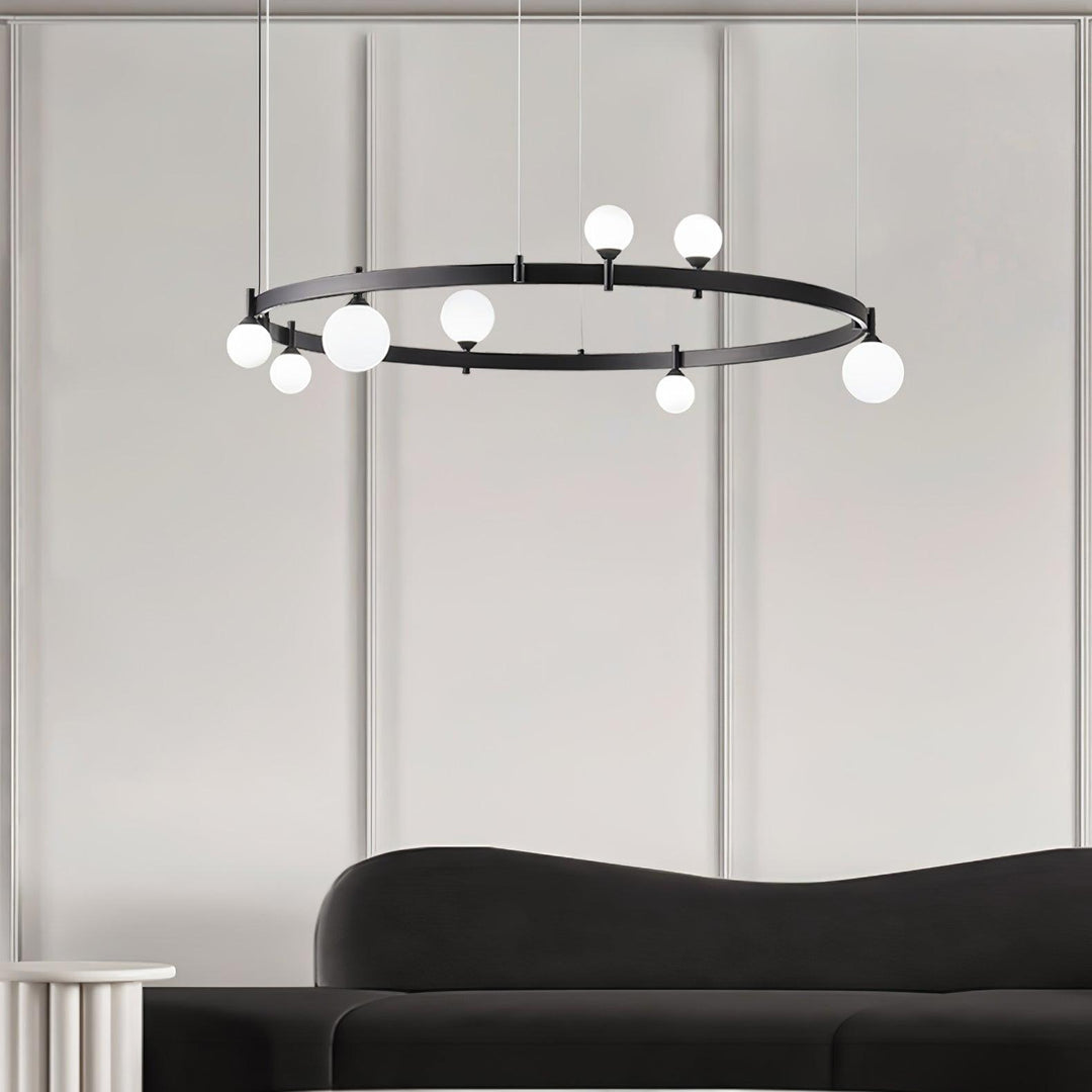 Pomi Round Chandelier - Vakkerlight