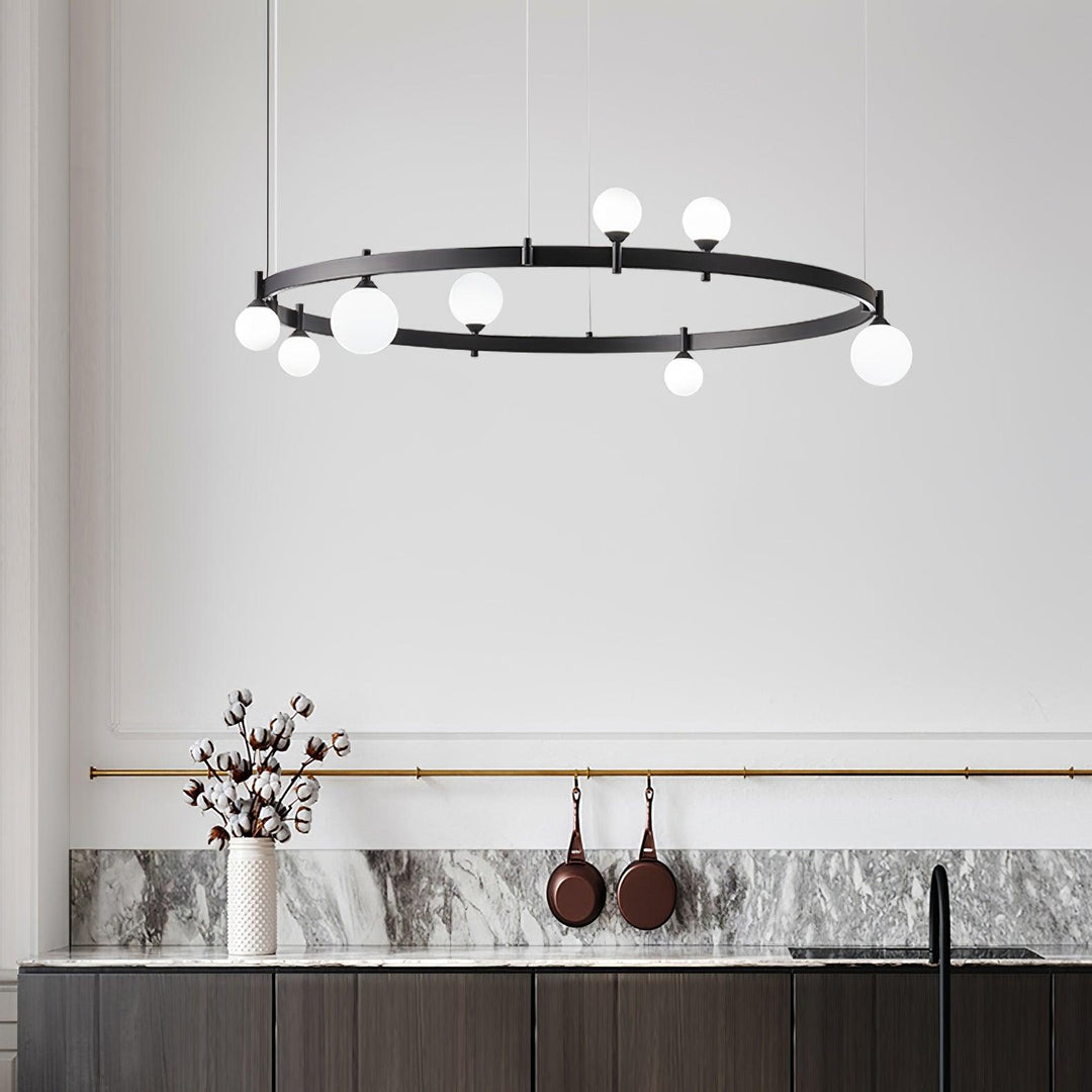 Pomi Round Chandelier - Vakkerlight