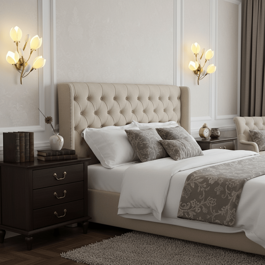 Porcelain Magnolia Wall Lamp - Vakkerlight