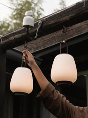 Draagbare lantaarn tafellamp met ingebouwde batterij