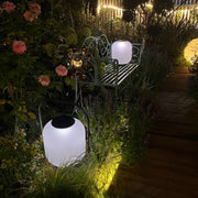 Portable Lantern Outdoor Table Lamp with Solar Panel