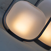 Tragbare Laternen-Tischlampe für den Außenbereich