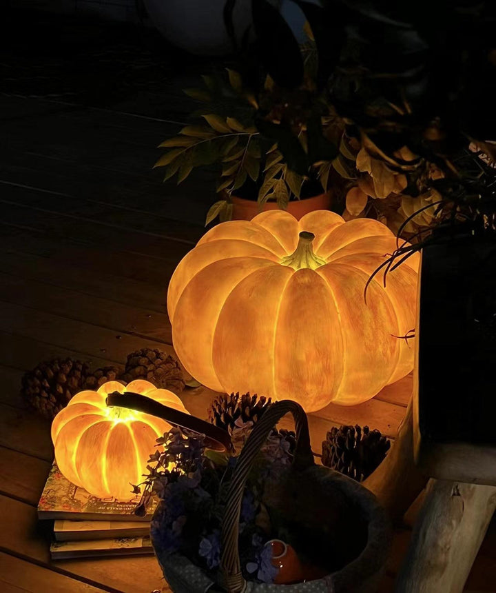 Portable Pumpkin Built-in Battery Table Lamp - Vakkerlight