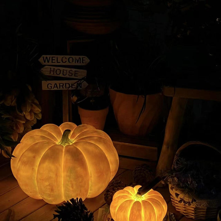 Portable Pumpkin Built-in Battery Table Lamp - Vakkerlight