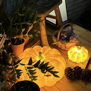 Portable Pumpkin Built-in Battery Table Lamp