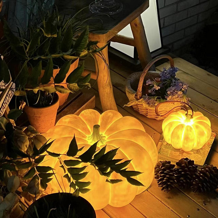 Portable Pumpkin Built-in Battery Table Lamp - Vakkerlight