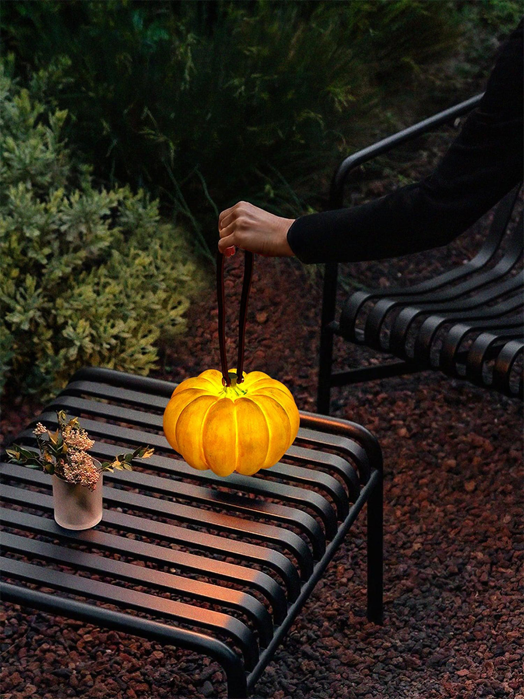 Portable Pumpkin Built-in Battery Table Lamp - Vakkerlight