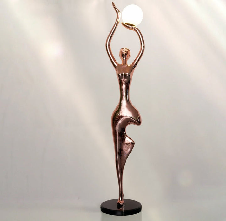 Pose Yoga Sculpture Floor Lamp - Vakkerlight