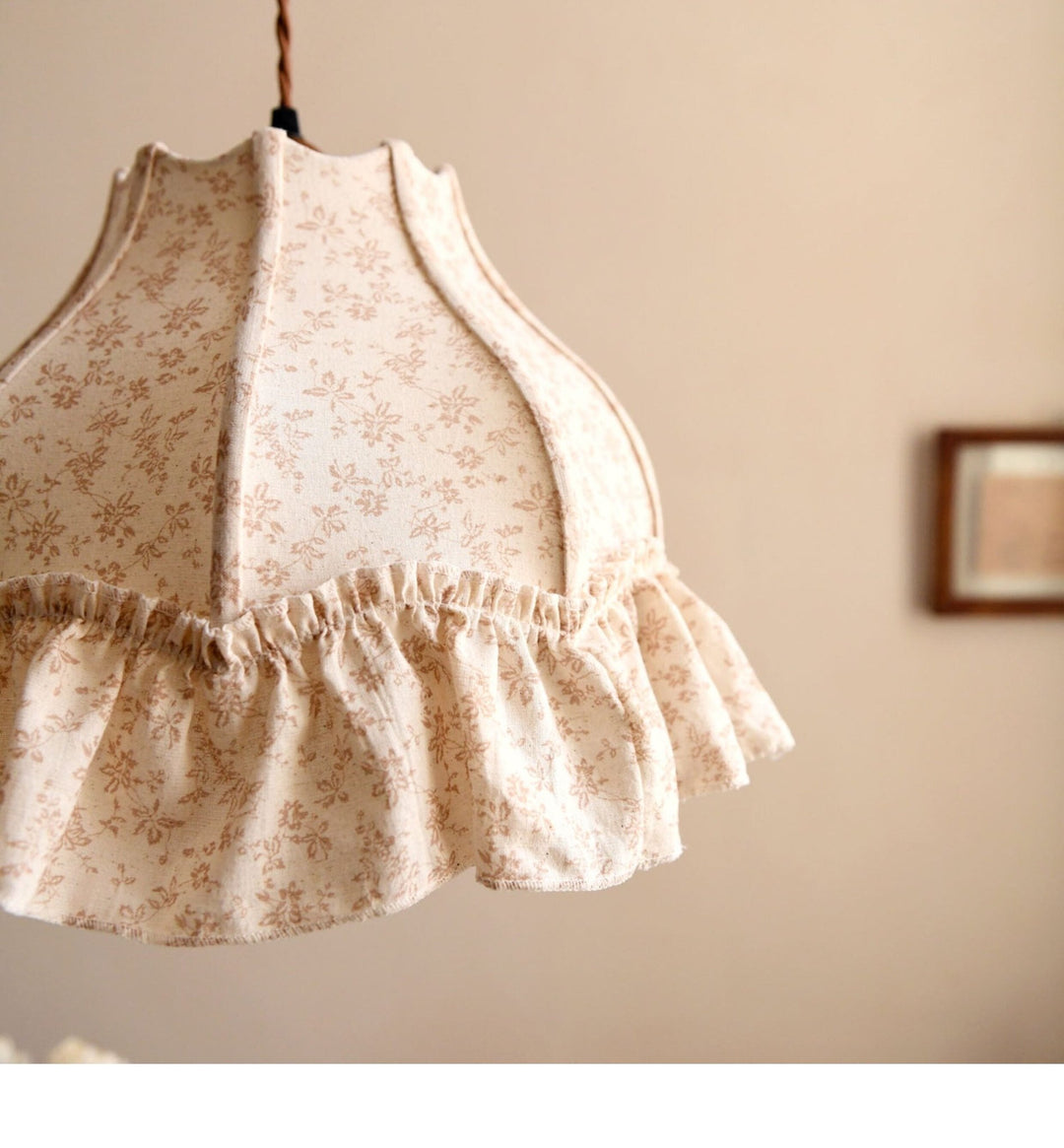 Posy Ruffled Floral Pendant Light