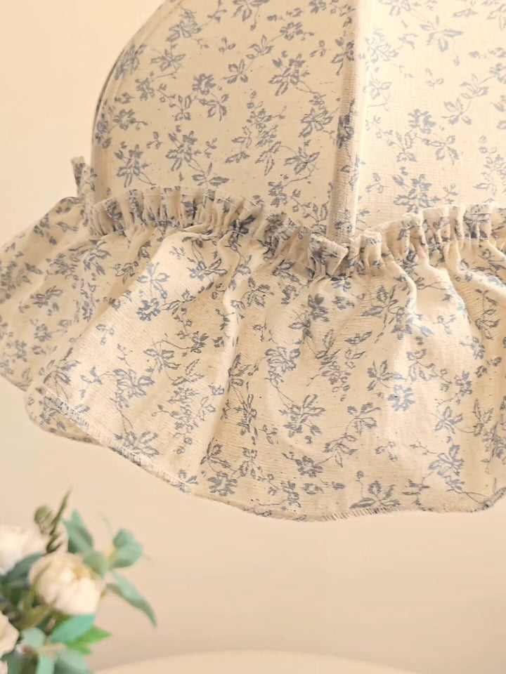 Posy Ruffled Floral Pendant Light