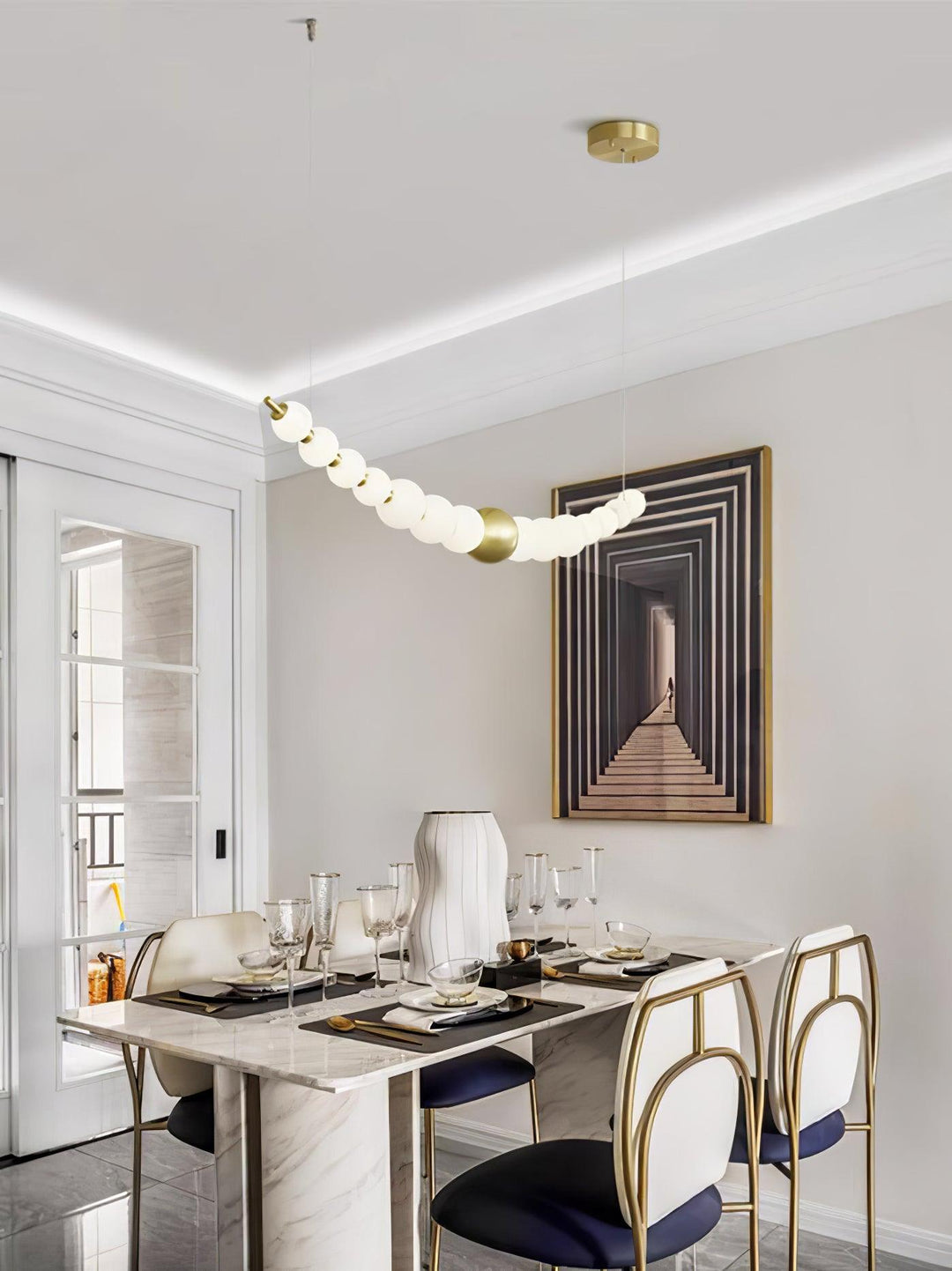 Pearl Chain Pendant Lamp - Vakkerlight