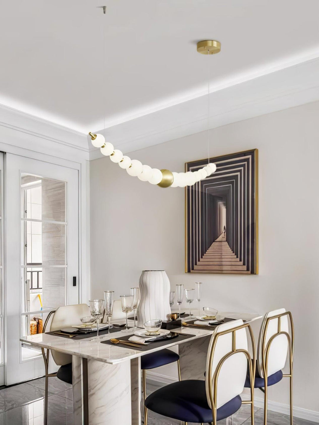 Pearl Chain Pendant Lamp - Vakkerlight